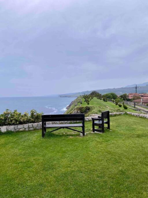 Precioso - Moderno Terraza Y Parking, 2 Hab, 2 Banos, 6-7 Pers - Dispo Abril Y Mayo Llanes Ngoại thất bức ảnh