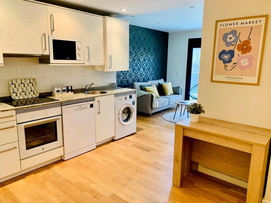 Precioso - Moderno Terraza Y Parking, 2 Hab, 2 Banos, 6-7 Pers - Dispo Abril Y Mayo Llanes Ngoại thất bức ảnh
